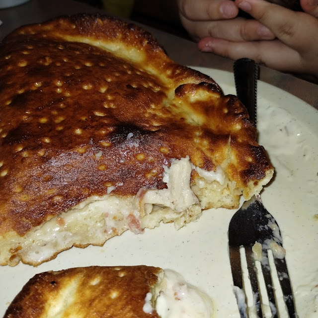 Chicken Bacon Ranch Calzone