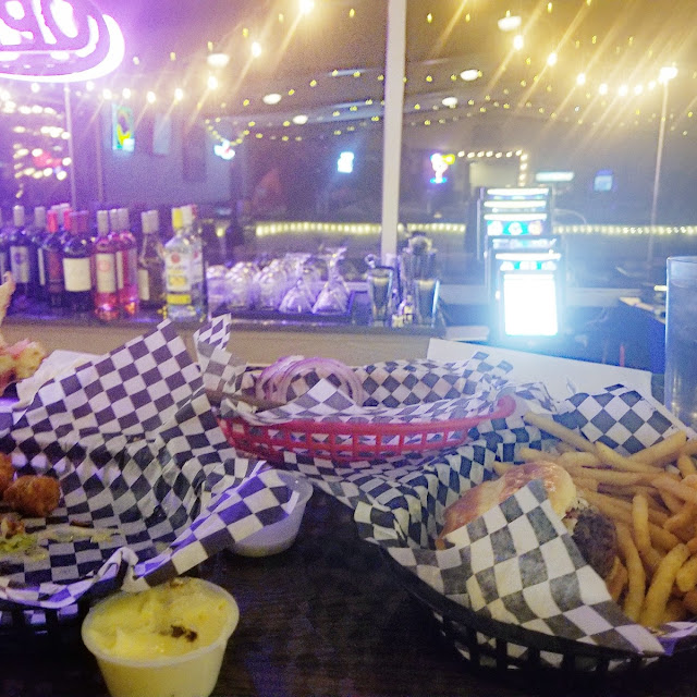 Pondy Burger and Fries
