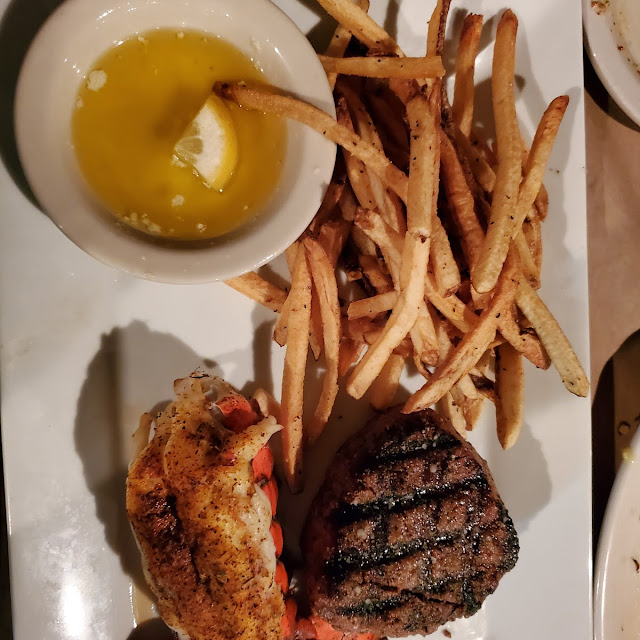 Filet Mignon and Lobster Tail