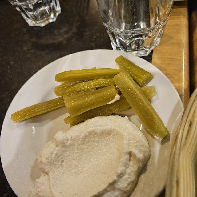 Dip and Pickled Veg
