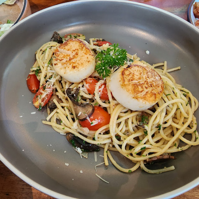 Scallop Pasta