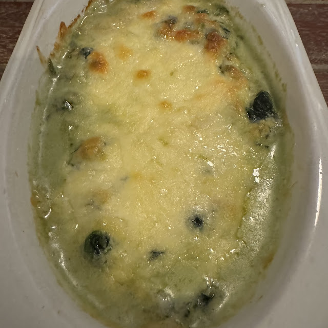 Baked Spinach with Cheese