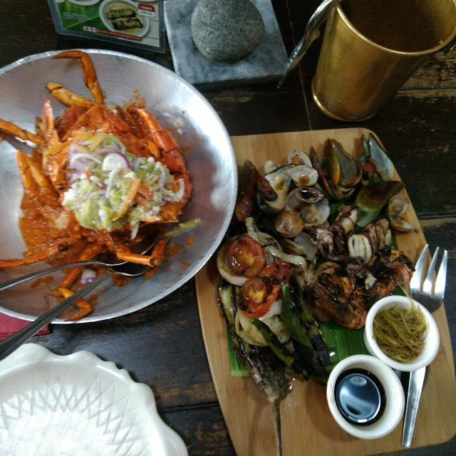 Salted Egg Crab Plus Seafood Platter