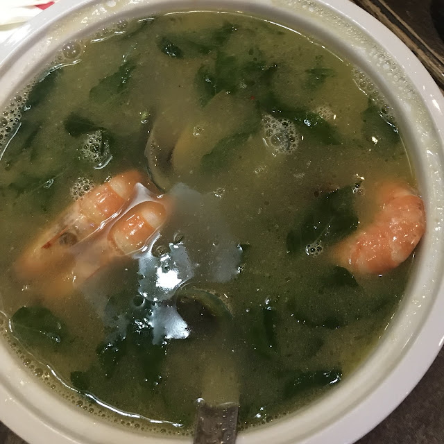 Sinigang with Shrimps and Mussels