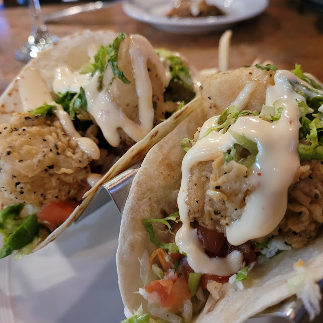 Fish Tacos with Sweet Potato Fries