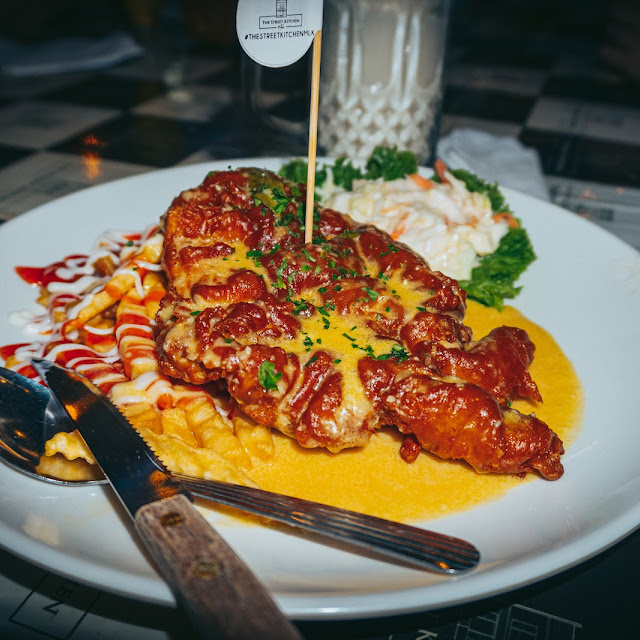 Salted Egg Chicken Chop