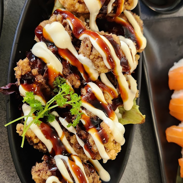 Grilled Cheese Chicken Katsu Special Roll