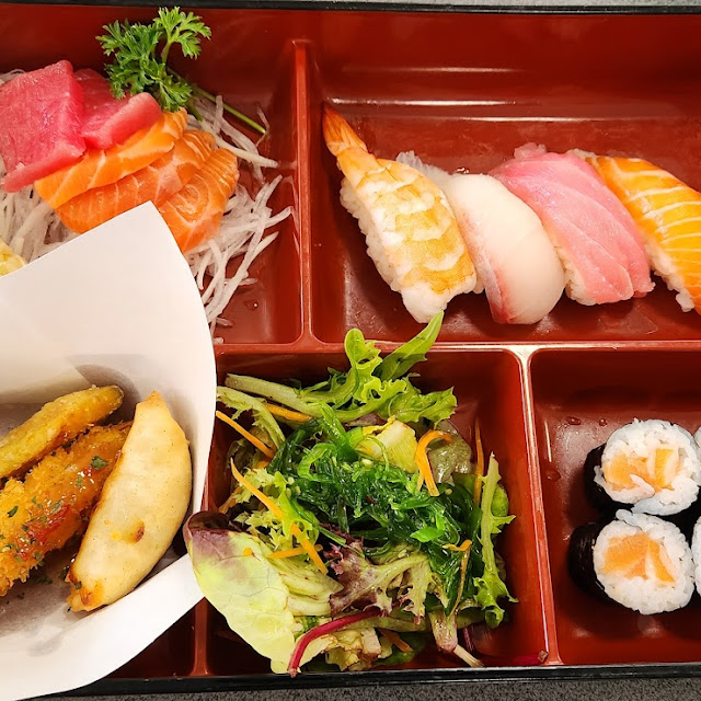 Sushi and Sashimi Lunch Special
