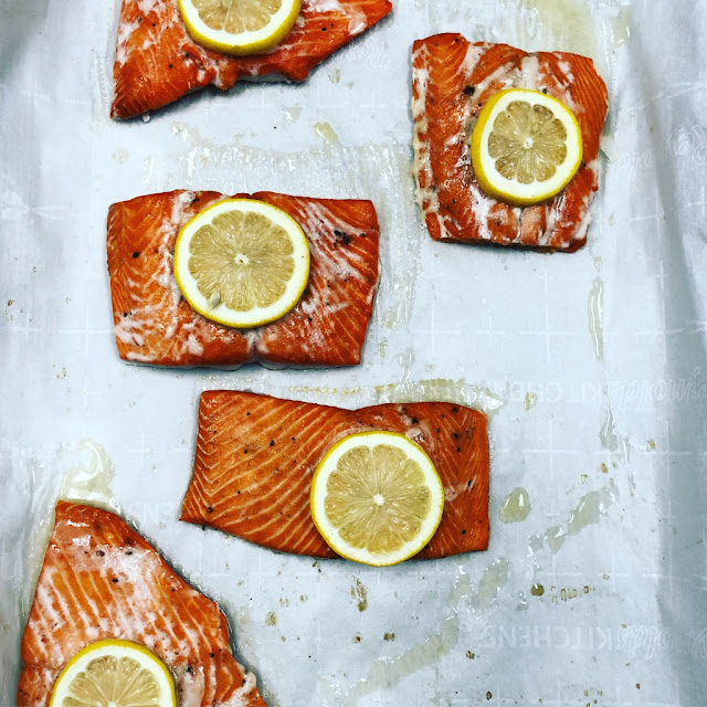 Poached Salmon