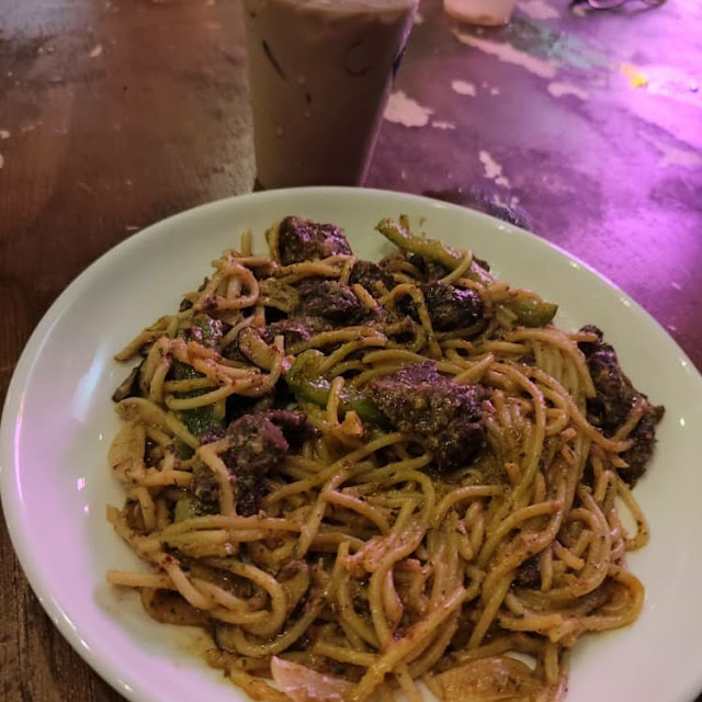 Beef Aglio