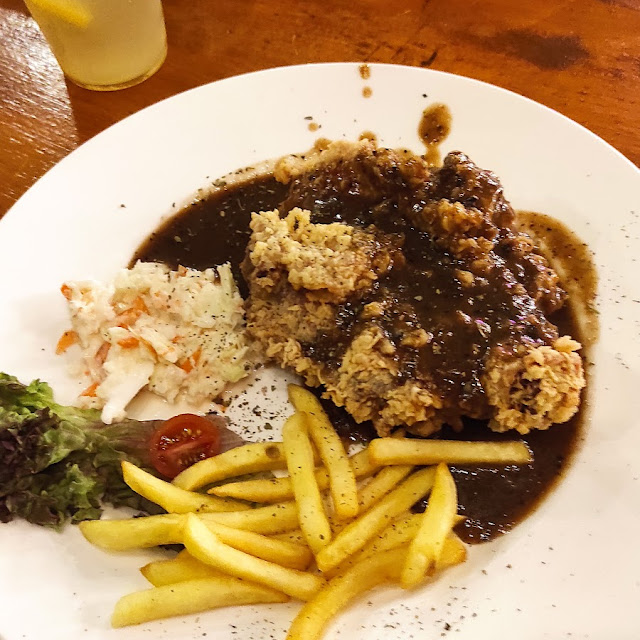 Black Pepper Chicken Chop