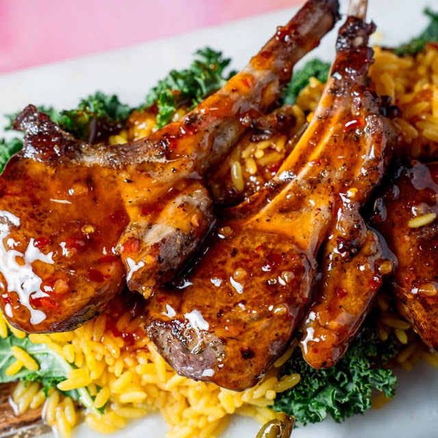 Urban Glazed Lamb Chops 4
