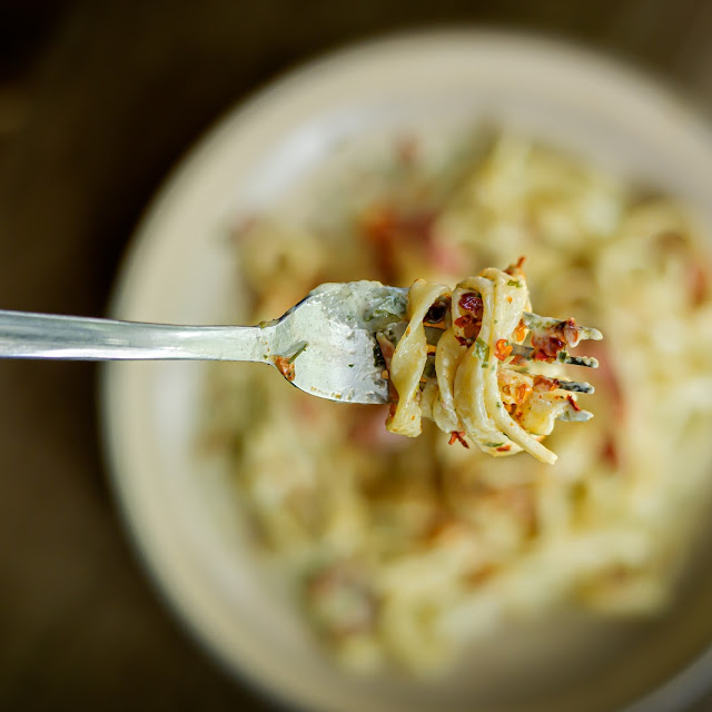 Fettuccini Carbonara