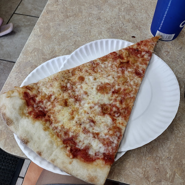 Plain Cheese Pizza Slice