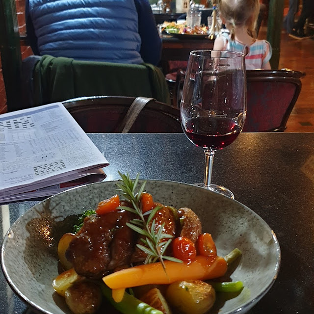Duck Baby Veg and Chat Spuds mmmmmm