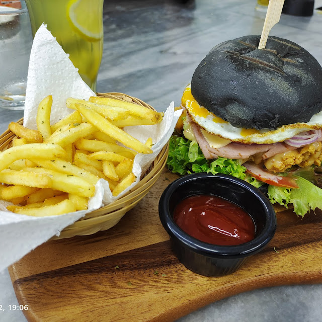 Pork Chop Burger