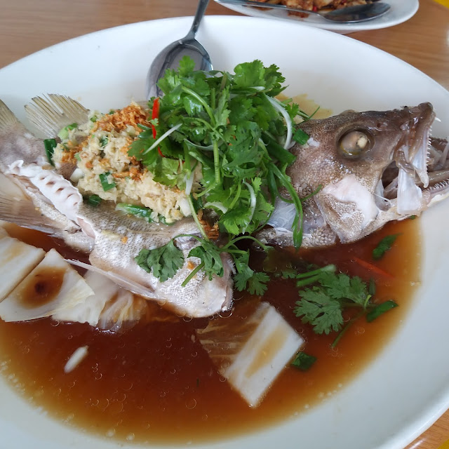 Steamed Pomfret