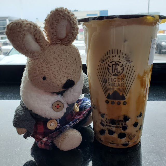 Brown Sugar Boba Milk with Cream Mousse