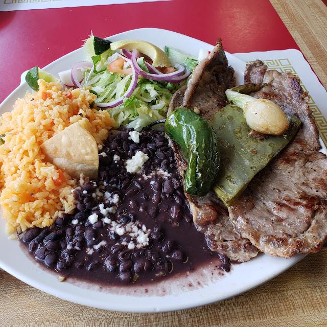 Carne Asada Grilled Beef Platter