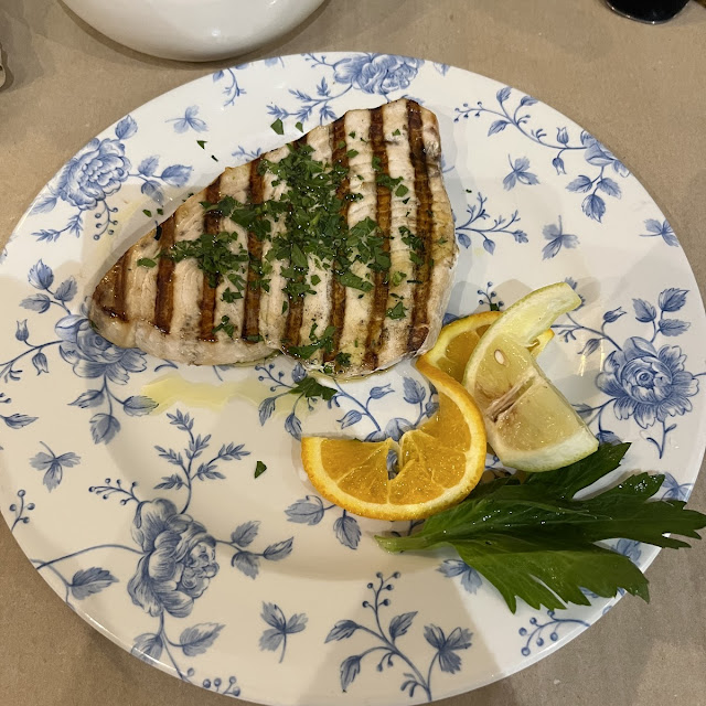 Grilled Swordfish