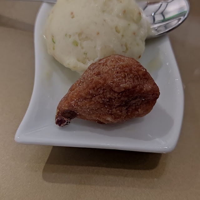 Gelato Di Fichi Con Fichi Secchi