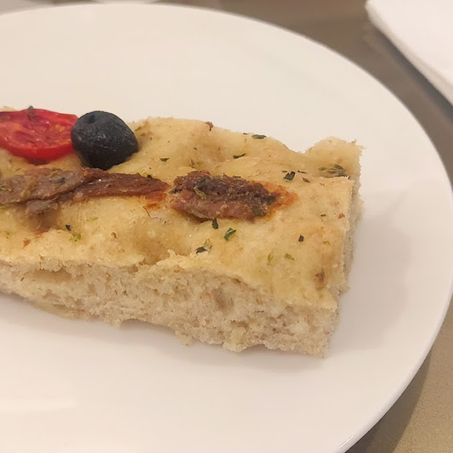 Focaccia Con Alici Del Cilento