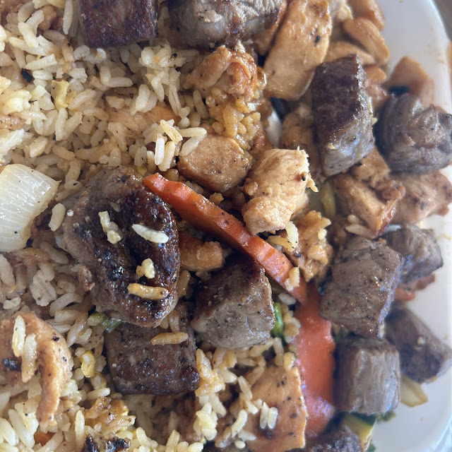 Hibachi Chicken and Steak Hibachi