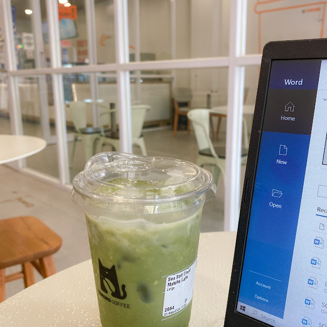 Sea Salt Cloud Matcha Latte