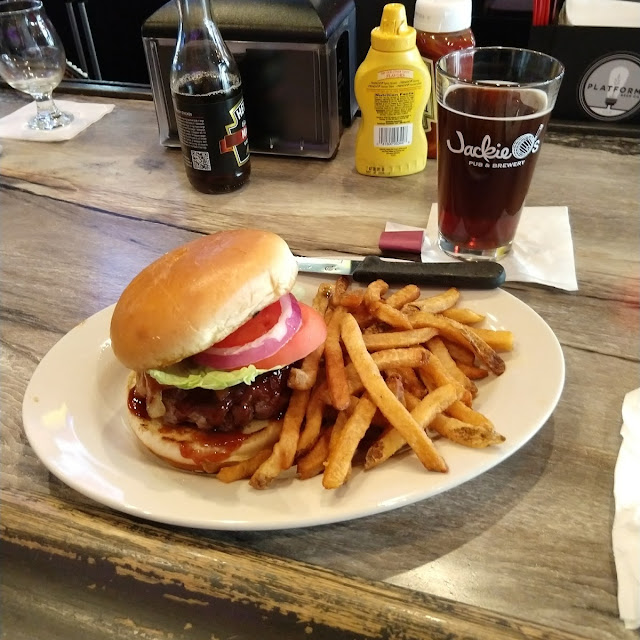 Burger and Fries