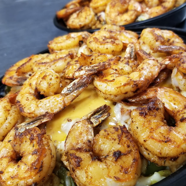 Chicken Rice Bowl & 10 PC Grilled Shrimp