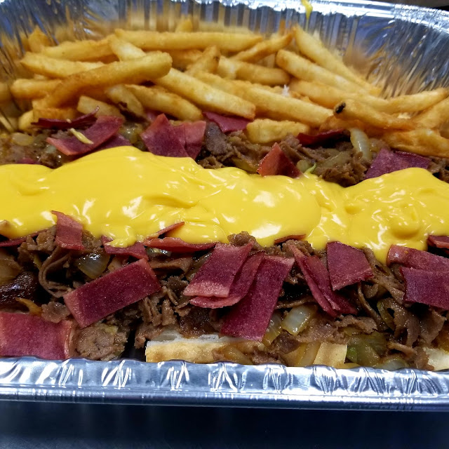 Larg Steak Bacon Cheddar