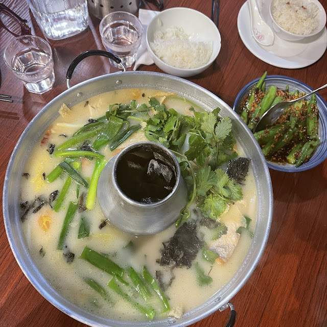 Complimentary Fish Soup