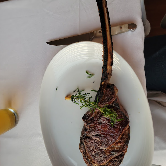 Tomahawk Steak Medium Rare