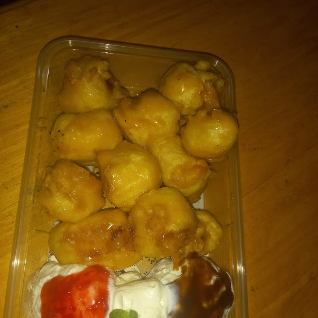 Deep Fried Banana Ice Cream