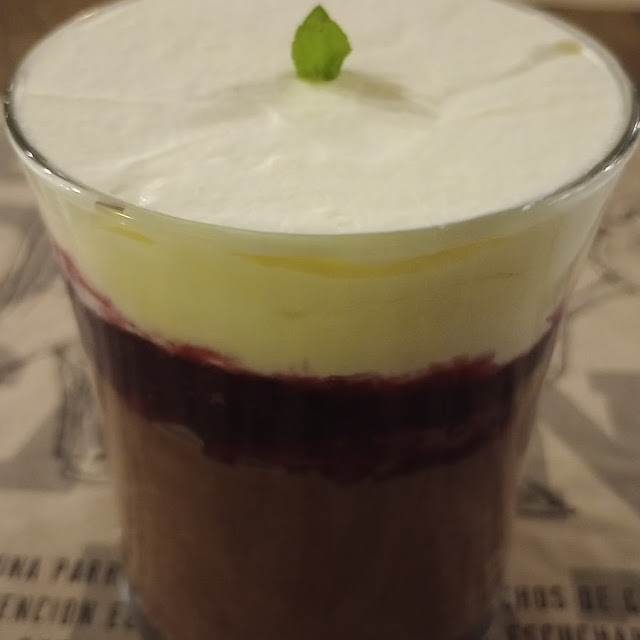 Triffle de Mousse de Chocolate