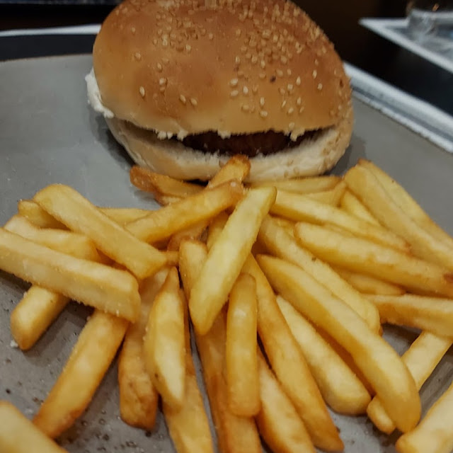 Burger and Fries