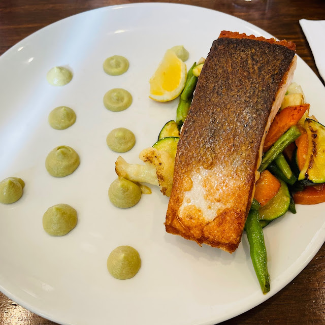 Panfried Atlantic Salmon