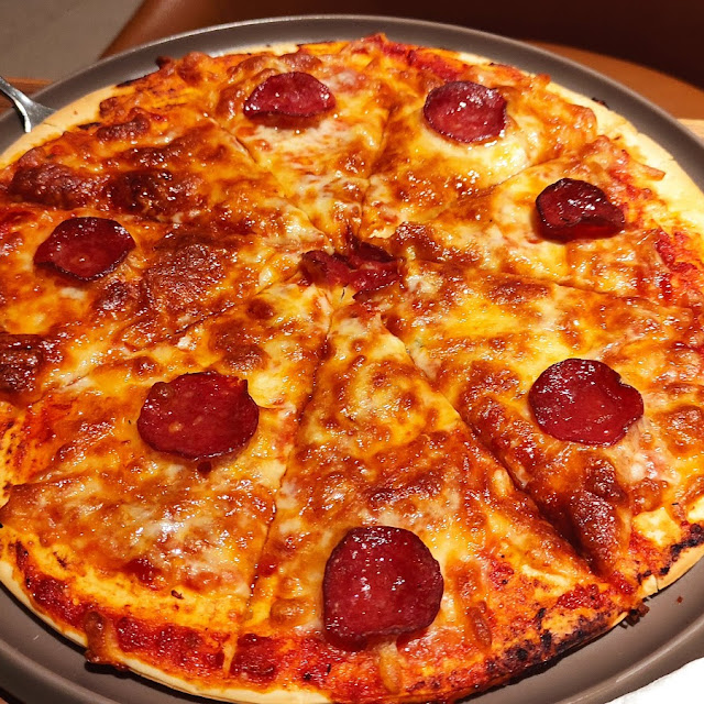 Beef Pepperoni Pizza