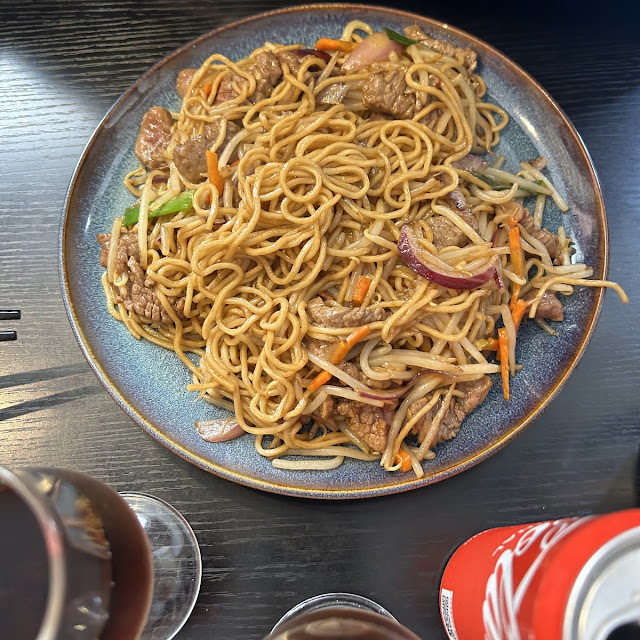 Nouilles Sautées Au Boeuf