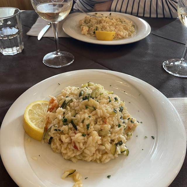 Risotto With Prawns And Zucchini
