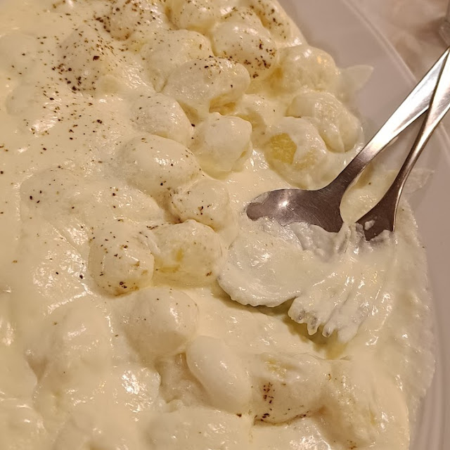Gnocchi Con Formaggio Tipico