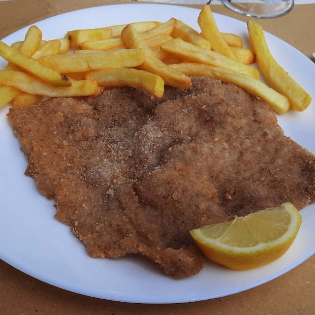 Milanese Con Patate Fritte