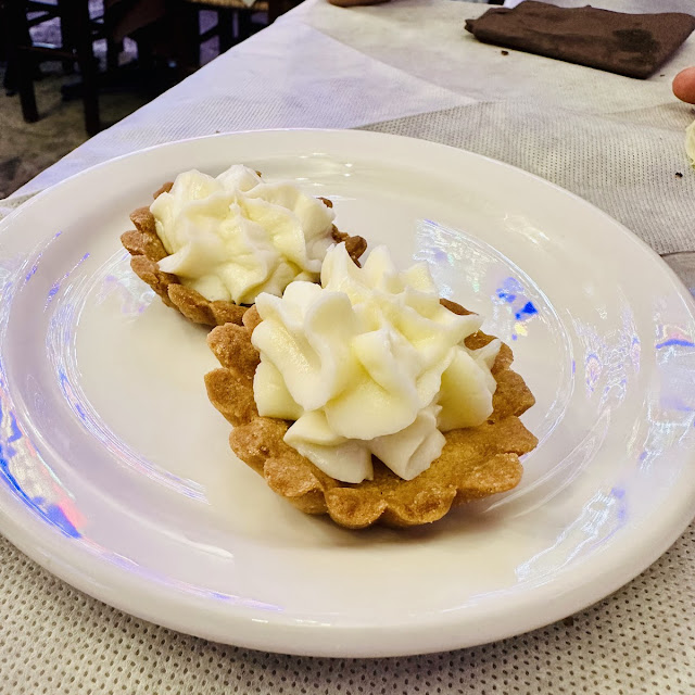 Cestini Di Pasta Frolla Con Crema