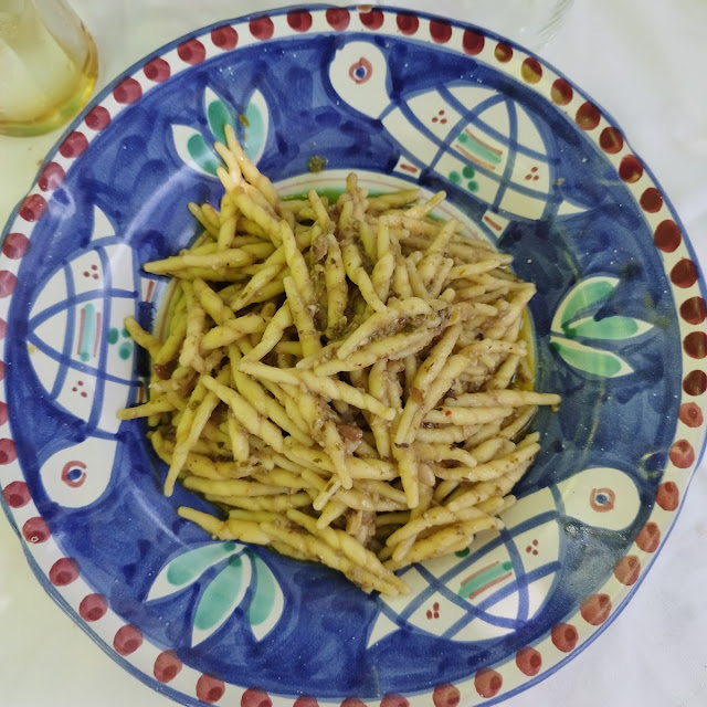 Pasta Con Colatura Di Alici E Pesto
