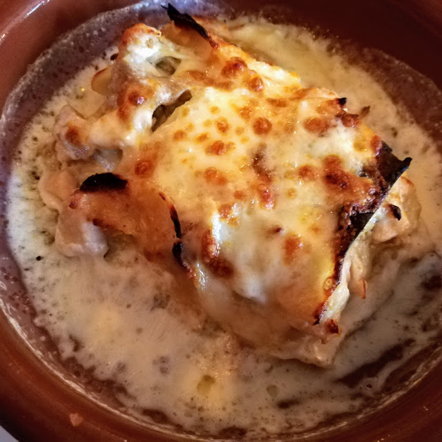 Lasaña Pollo Y Setas