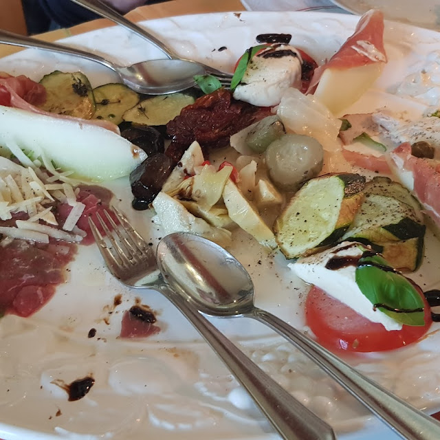 Antipasti Platte Für 2 Personen