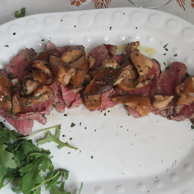 Tagliata Al Rosmarino E Sale Grosso