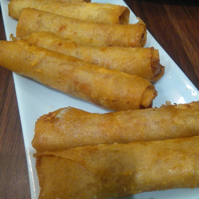Banana -Ube Turon