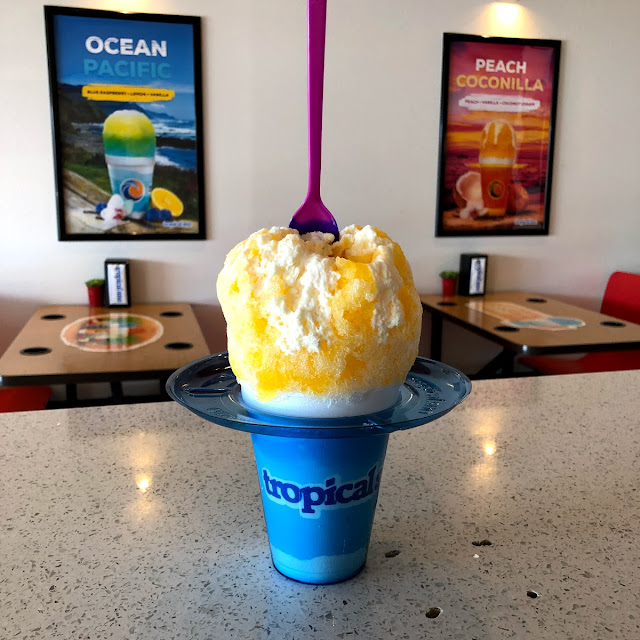 Mango with Cream Topping