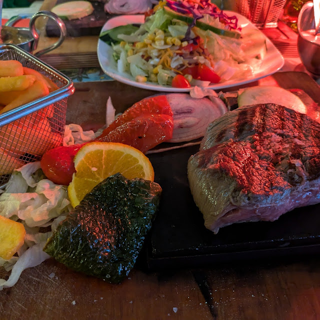 Filet on Hot Stones